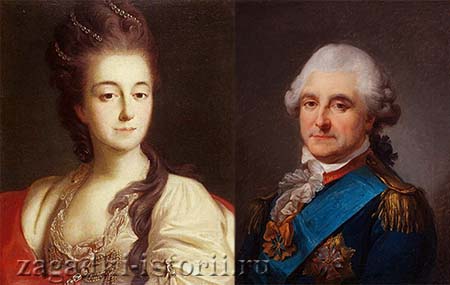 Екатерина II и Станислав Понятовский