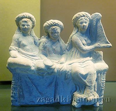 Терракотовая статуэтка гетер. 25 год до н.э.