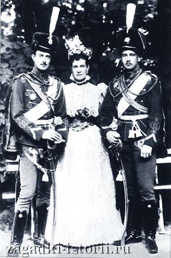 Княгиня Мария Павловна с сыновьями
