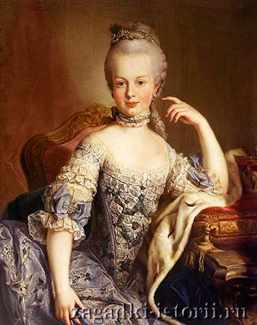 Мария-Антуанетта королева Франции с нечастной судьбой