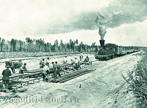Строительство Мурманской железной дороги