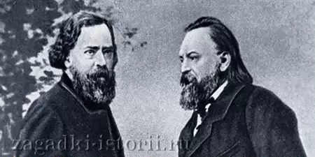 Александр Герцен и Николай Огарев