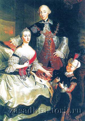 Пётр III и Екатерина II