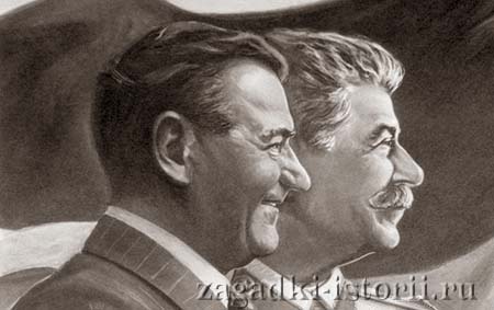 Иосиф Сталин и Климент Готвальд