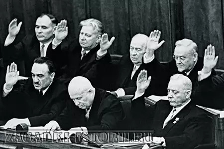 Голосование за отставку Хрущёва
