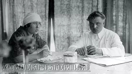 Климент Ворошилов с женой Екатериной