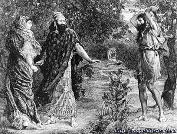 Илия накладывает проклятие на Ахава