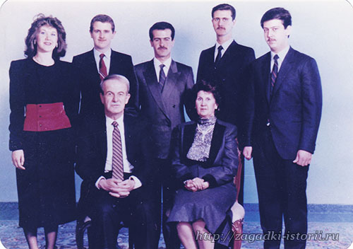 Семья Хазефа Асада