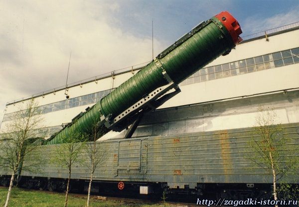 Боевой железнодорожный ракетный комплекс