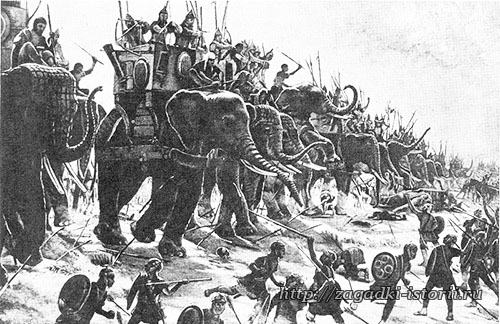 Боевые слоны раджпутов