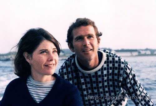 Джордж Буш-младший с женой Лорой