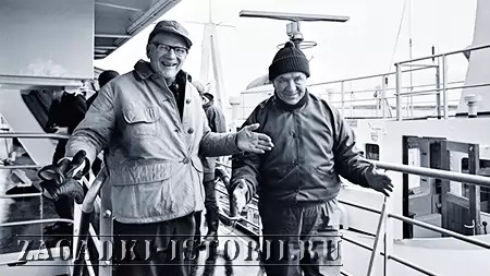 Кекконен и Косыгин на отдыхе в СССР