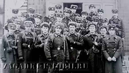 Курсанты 9-й роты Рязанского училища