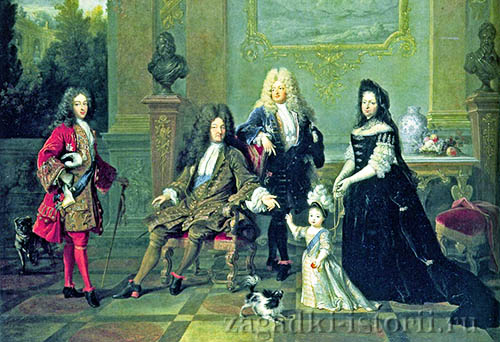 Семья Людовика XIV