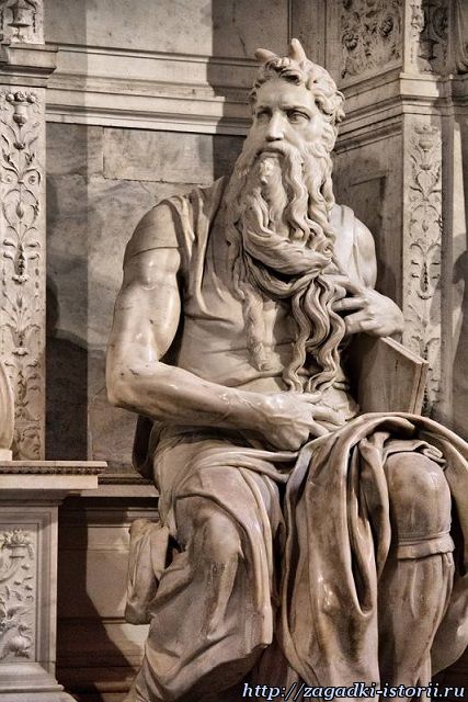 Моисей, работы Микеланджело