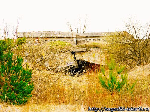 Руины крепости Осовец