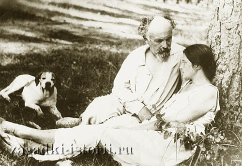Михаил Пришвин со своей возлюбленной Валерией Лиорко