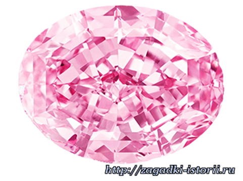 Розовый бриллиант «Розовая звезда»