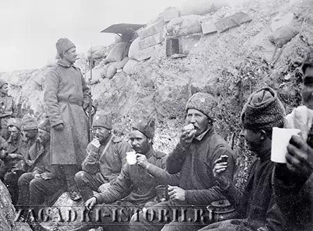 Русские солдаты в Первой мировой