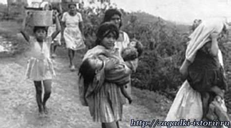 Беженцы во время войны Сальвадова и Гондураса