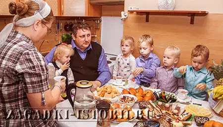 Стол советской семьи