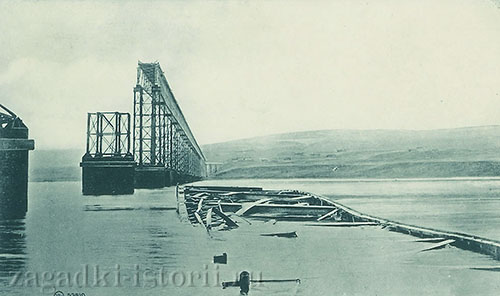 Тейский мост после разрушения