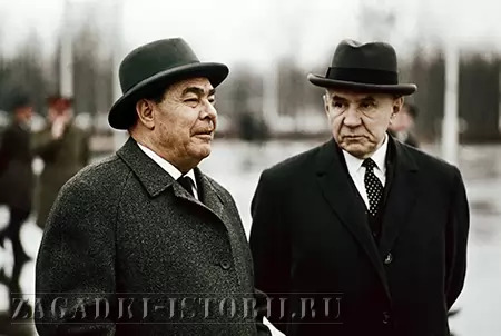 Леонид Брежнев и Алексей Косыгин