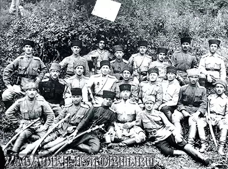 Национальная армия Азербайджана,1918 год