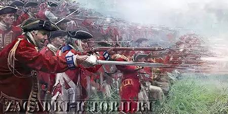 Оружейный залп - массовая тактика войн XVIII века