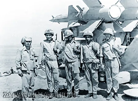 Советские зенитчики в Египте
