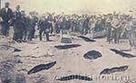 Раскопка могил жертв семейки Бендер