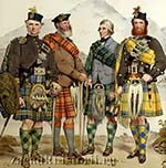 Каждый шотландский клан носил килты своего цвета