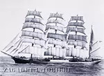 Четырёхмачтовый барк «Памир» - один из последних парусников